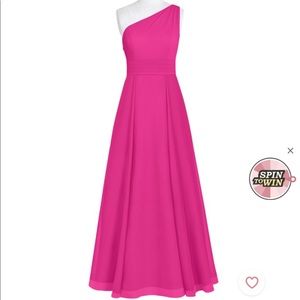 NWT Azazie Dallas bridesmaid dress in Fuchsia